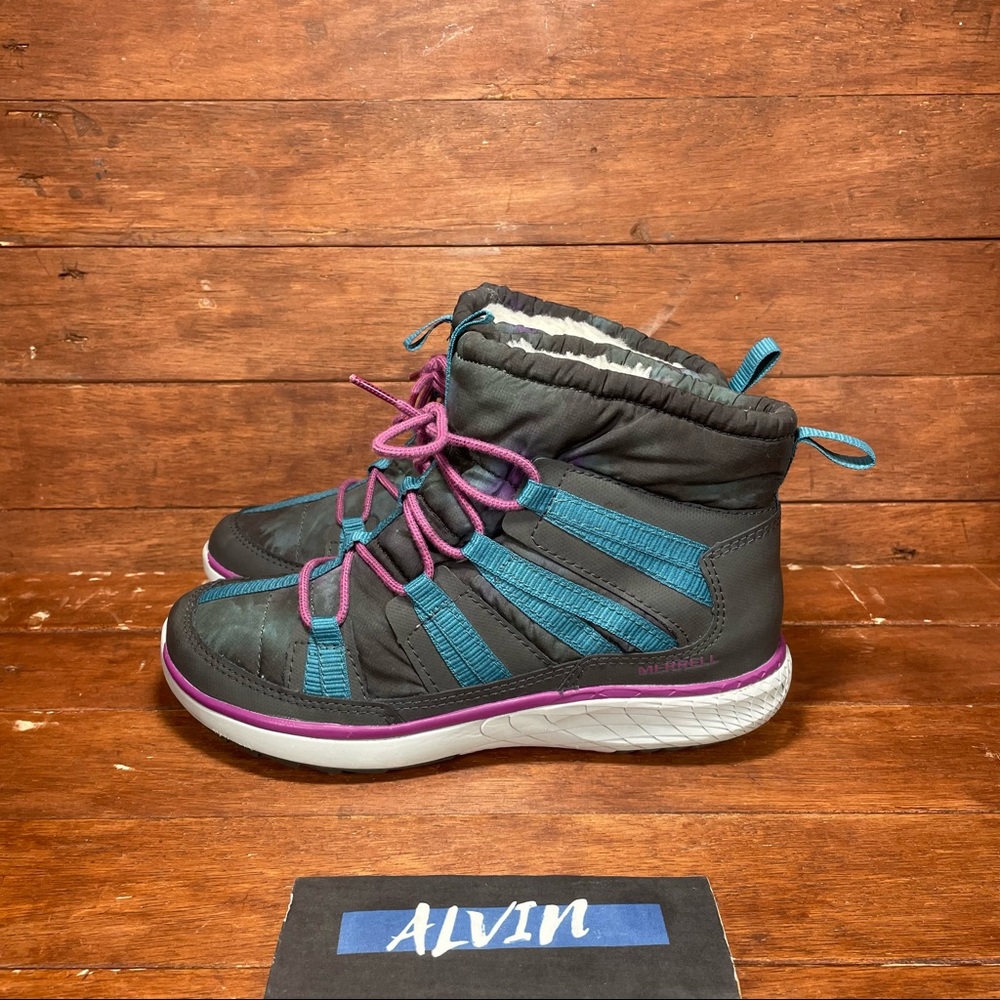 Merrell fur winter boots, womens sz 7.5